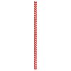 PacknWood 210CHP19CHR, 7.75x0.23-Inch Red & White Design Paper Straws - Unwrapped, 3000/CS