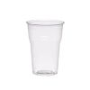 PacknWood 210GPLA400, 12 Oz Clear Compostable Drinking Serving Cup for Cold Drinks, 1000/CS