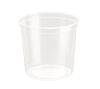 SafePro 24R, 24 Oz Clear Plastic Deli Containers, 500/Cs. Lids Sold Separately.