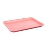 CKF 2SP, 8.25x5.75x0.5-Inch #2S Pink Foam Meat Trays, 500/PK (Discontinued)