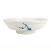Thunder Group 3201CBB 5.25 Inch Asian Blue Bamboo Melamine White Lid for a Noodle Bowl, DZ