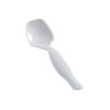 Fineline Settings 3302-WH, Platter Pleasers White Plastic Serving Spoons, 144/CS