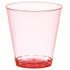 Fineline Settings 402-RD, 2 Oz. Savvi Serve Red Plastic Shot Glasses, 2500/CS (Discontinued)