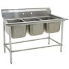 Eagle Group 412-16-3, Stainless Steel Commercial Compartment Sink with Three 16-Inch Bowls, NSF