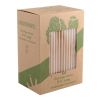 Fineline Settings 42STRM.KR, 5.75-inch Conserveware Craft Paper Straws, Compostable, Unwrapped, 2500/CS (Discontinued)