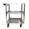 Omcan 44698, 30.5-inch Stainless Steel Welded Utility Cart