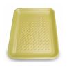 CKF 4SY, 9.25x7.25x0.5-Inch #4S Yellow Foam Meat Trays, 500/PK
