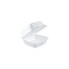 Dart 50HT1 5x5x3-Inch Performer White Sandwich Foam Container With A Hinged Lid, 500/CS