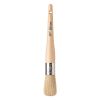 Ateco 61200, 1.25-Inch Diameter Round Pastry Brush, White Natural Bristles, Stainless Steel Ferrule