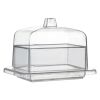 Fineline Settings 6703-CL, 2.65-inch Tiny Temptations Rectangular Tiny Domain with Lid, 120/CS (Discontinued)