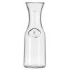 Kayali VK-CRF34,  34 Oz (1L) Clear Glass Carafe, 12/CS