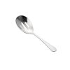 C.A.C. 8015-22, 9-Inch 18/8 Stainless Steel Auspicious Slotted Spoon, DZ