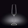Wilmax WL-888049/2C 9 Oz Crystalline Champagne Flute, 12 Set/CS (Discontinued)
