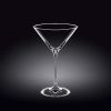 Wilmax WL-888053/2C 10 Oz Crystalline Martini Glass, 12 Set/CS (Discontinued)
