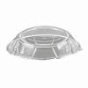 CLOSEOUT - Douglas Stephen 9511-L, 11x16-Inch Clear Oval Dome PET Lid for 1116RB Tray, 50/CS