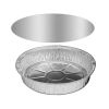 Safepro 9-Inch Round Aluminum Foil Pans Combo, 200/CS