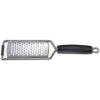 Ambrogio Sanelli A1032000, Stainless Steel Coarse Wide Grater with Black Handle