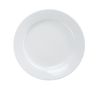 Yanco AC-16 10.5-Inch Abco Porcelain Wide Rim Plate, DZ