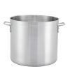 Winco ALHP-120, 120-Quart 19.5-Inch High Extra-Heavy Aluminum Stock Pot with 21.7-Inch Diameter, NSF (Discontinued)
