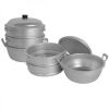 Thunder Group ALST016, 26x22-inch Heavy-Duty Aluminum Steamer without Bottom, SET