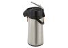 Winco AP-819, 1.9L Glass Lined Airpot with Lever Top, Stainless Steel Body