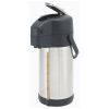 Winco APSG-30, 3.0-Liter Stainless Steel Lined Airpot with Sight Glass and Zinc Alloy Lever Top