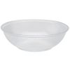 Fineline Settings B09048.CL, 48 Oz 9-inch Platter Pleasers Ribbed Clear Hi-Profile Bowl, 24/CS (Discontinued)