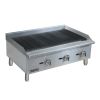 Admiral Craft BDECTC-36/NG, 36-inch Black Diamond Gas Countertop Radiant Charbroiler with Manual Controls, 120,000 BTU