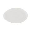 C.A.C. BHM-41, 14-Inch Porcelain Bone White Platter, DZ