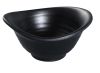 Yanco BP-3204 5 Oz 4.75-Inch Black Pearl Melamine Round Yuanbao Bowl, 48/CS