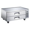 Coldline CB48 48-inch 2 Drawer Stainless Steel Refrigerated Chef Base