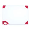 Winco CBN-1218RD, 12x18x0.5-Inch Cutting Board with Hook, Red, NSF