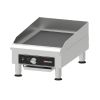 Omcan CE-CN-0350-GN, 14-inch Cast Iron Electric Charbroiler/Griddle