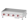 Omcan CE-CN-G48M, 48-inch 4 Burners Countertop Natural Gas Griddle with Manual Control