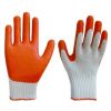 SafePro CGR Red Latex Palm-Coated Cotton Gloves, 10 Pairs per Pack