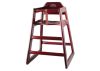 Winco CHH-103A, Stacking Assembled High Chair, Mahogany