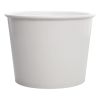 Karat CKDP32W 600-cs 32 Oz White Paper Cold and Hot Food Container 