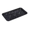 SafePro PL8SBK, 10x8x0.41-Inch #8S/38 Black PP Plastic Meat Trays, 500/PK
