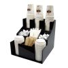Winco CLSO-3T, Cup and Lid Organizer, 3 Tiers, 3 Stacks