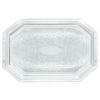 14x20-Inch Chrome Plated Octagonal Serving Tray with Engraved Ed Winco CMT-1420 