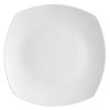 C.A.C. COP-SQ20, 11.25-Inch Porcelain Coupe Square Plate, DZ