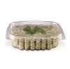 Placon CS08, 8-Ounce Crystal Seal Clear PET Combo, Container with Hinged Lid, 200/CS