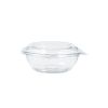 Dart CTR8BD 8 Oz SafeSeal Clear Tamper-Resistant PET Bowl With A Dome Lid, 240/CS