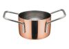 Winco DCWE-201C, 2.75-Inch Dia Stainless Steel Mini Casserole Pot, 2 Handles, Copper Plated (Discontinued)