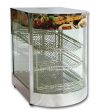 Omcan DW-CN-0349, 14-inch Curved Glass Food Warmer, Display Case