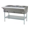 Eagle Group DHT3-120, 48 inch Electric Steam Table, Open Well 3 Compartments