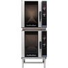 Moffat E33D5-2, Turbofan Double Deck Half Size Digital Convection Oven with Steam Injection and Stand, 220-240V, 12 kW