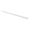 EcoChoice 485WPJ7WH, 7.75-Inch Jumbo White Individually Wrapped Paper Straw, 3200/CS