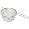 Winco FBR-9, 9-Inch 4-Mesh Round Wire Fry Basket