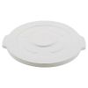 Winco PTCL-20W, Round White Plastic Cover for PTC-20W Trash Can
